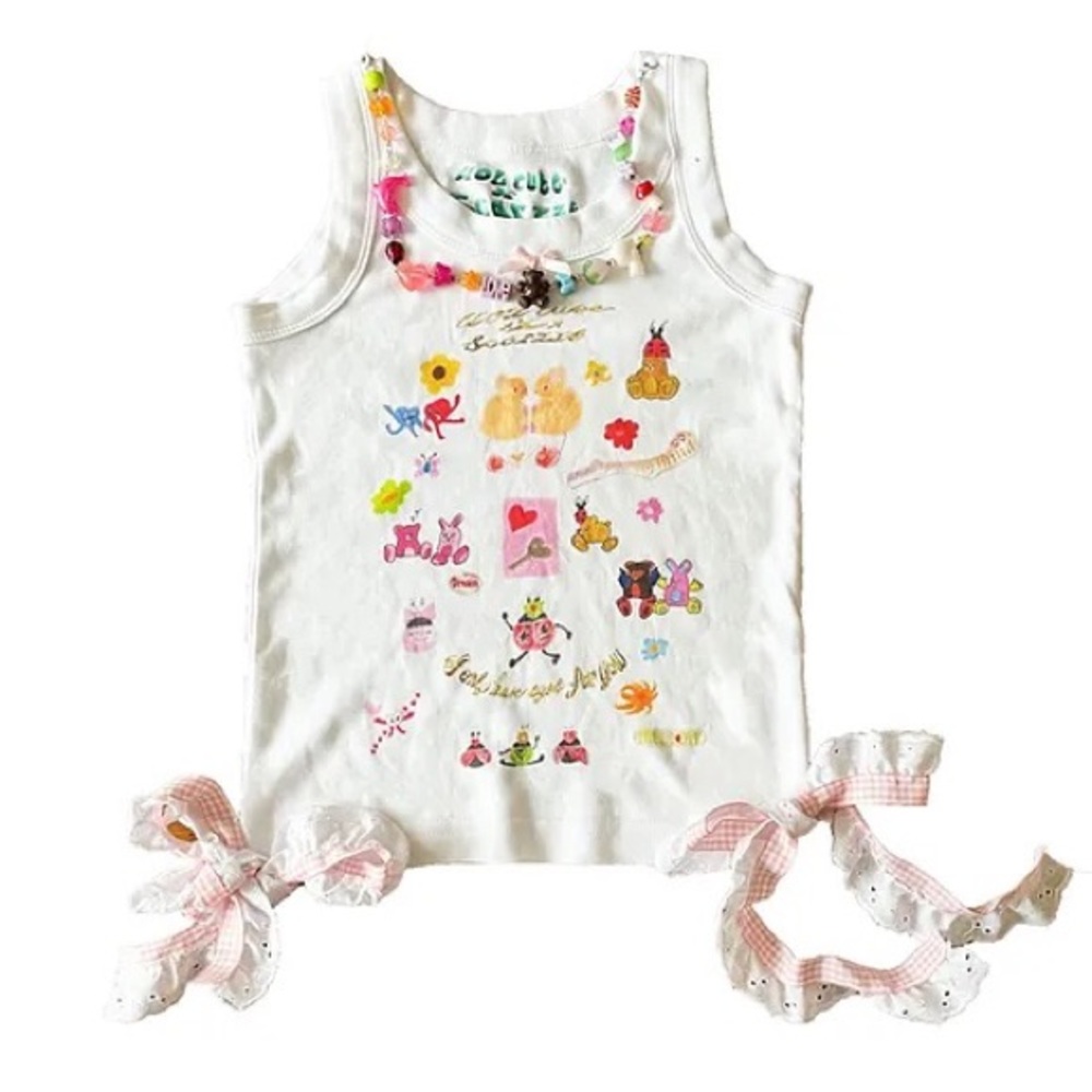 cute spring fun tank top